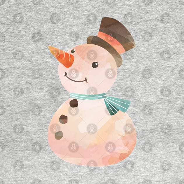 Cute Snowman by MiRaFoto